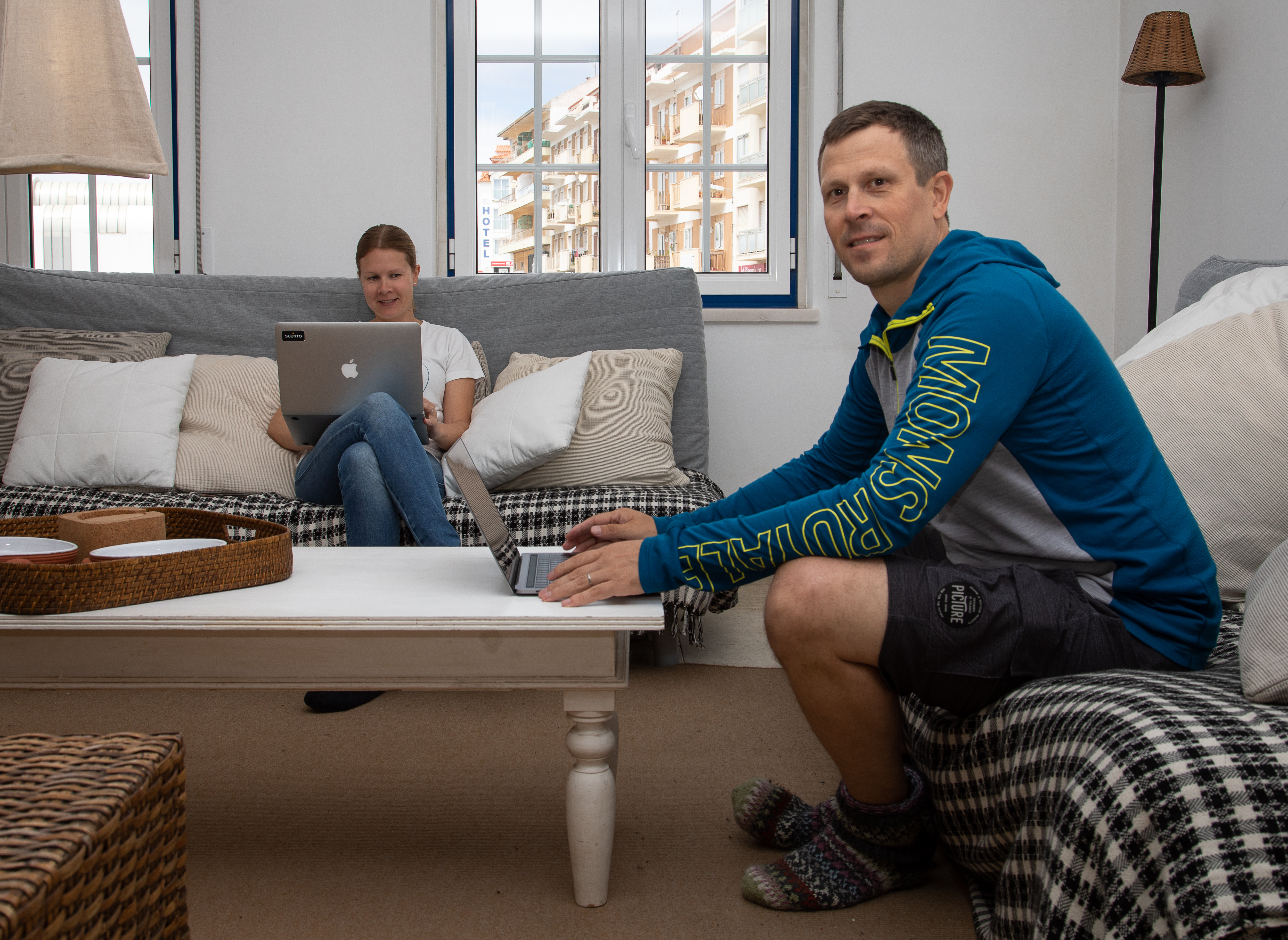 Jukka and Aissa, founders of Blueberry Growth Studio